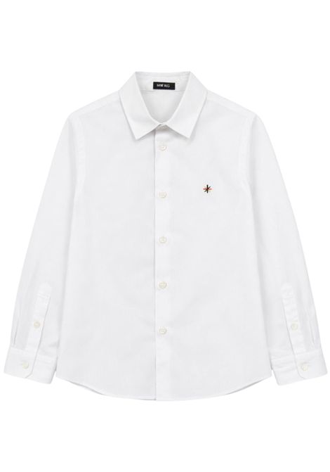 White cotton children's shirt Manuel Ritz | 0263BIANCO